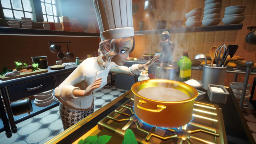 Cozinhar com o Ratatouille