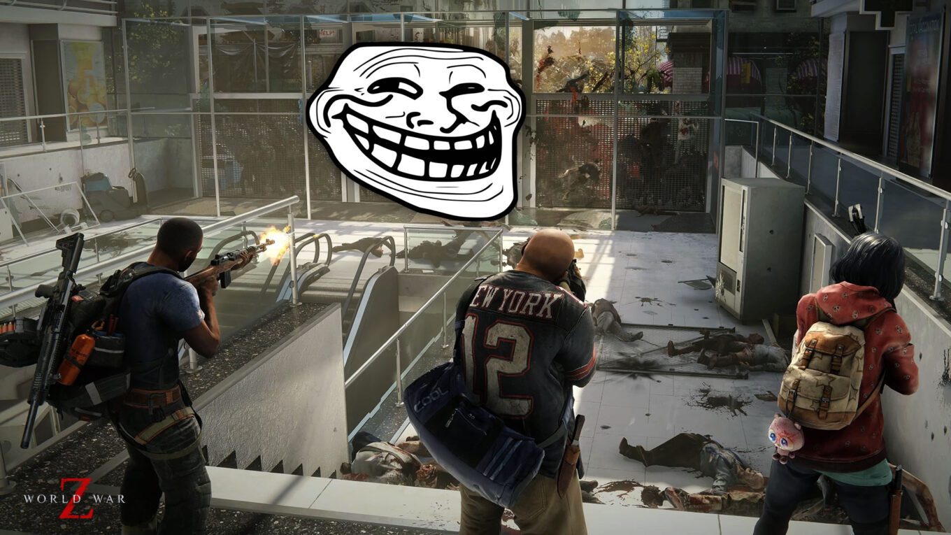 Trollado no World War Z por um meme antigo