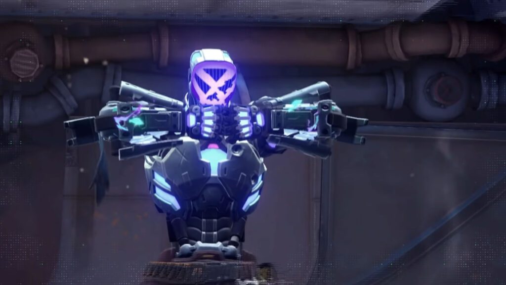 Valorant - KayO preparando uma de suas habilidades