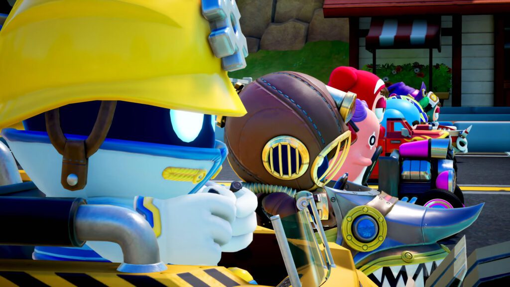 Jogadores podem customizar os carros livremente e os personagens possuem várias skins