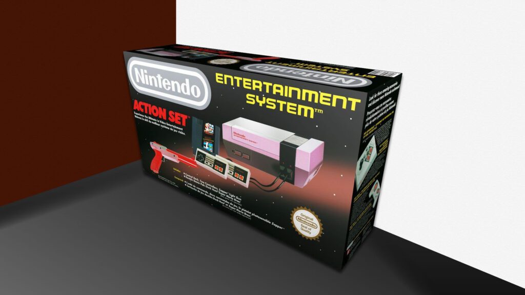 Caixa do NES, Nintendo, Nintendinho