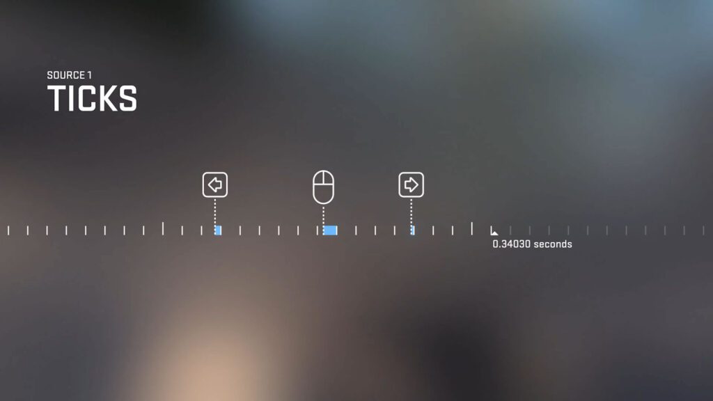 comandos registrados além da taxa de tique/tickrate