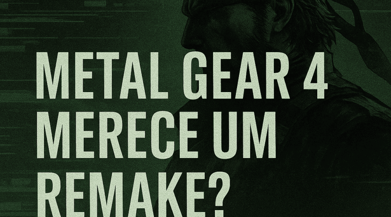 Metal Gear 4 merece um remake?