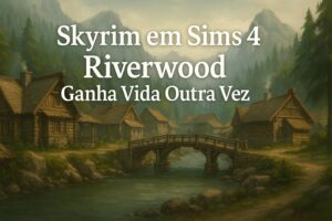 Skyrim: Riverwood recriado em The Sims 4 com fidelidade incrível